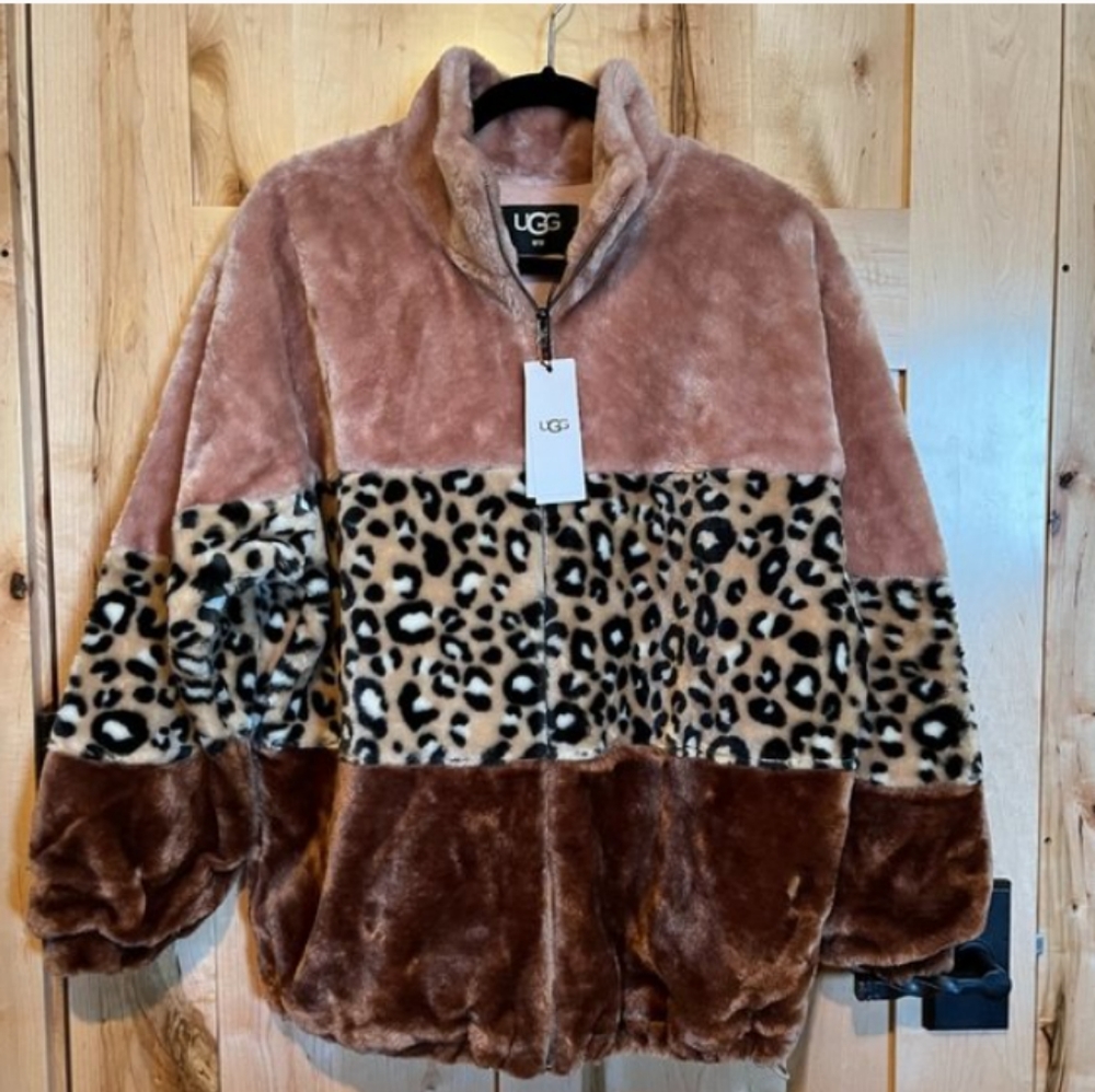Ugh Elaina faux fur size XL jacket
